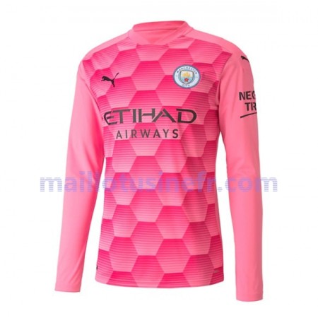 Maillot de Foot Manchester City Gardien Troisième 2020-21 Manches Longues